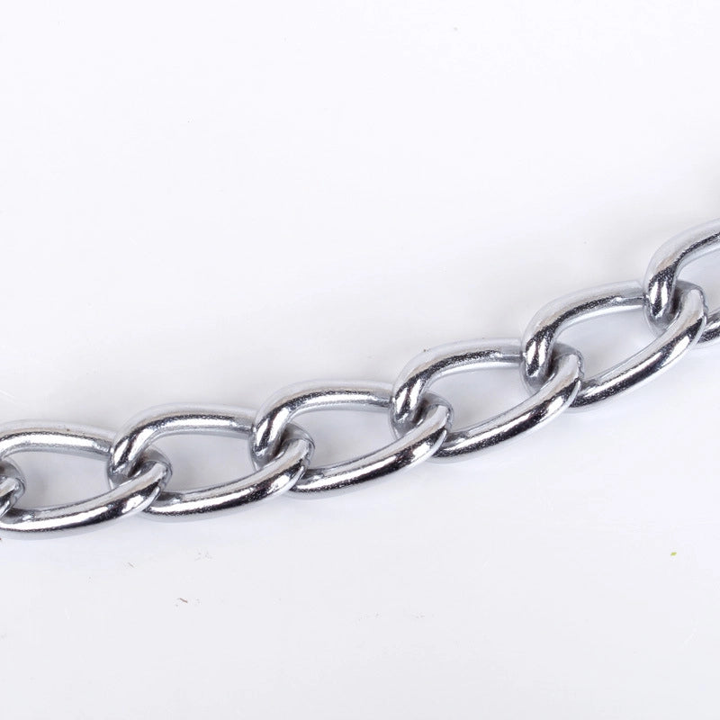 Dog Traction Pet Traction Rope Foam Handle Metal Iron Dog Chain Dog Rope Twist Chain Pet Traction Chain