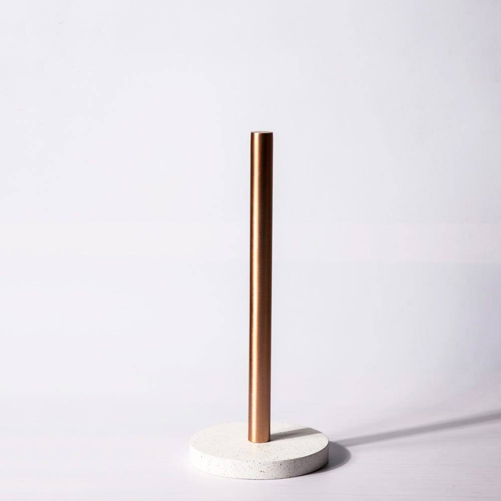 Fuse Paper Towel Holder - Speckled White