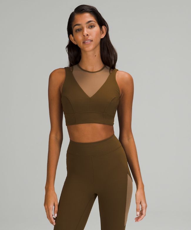 lululemon   lab Mesh High-Neck Bra