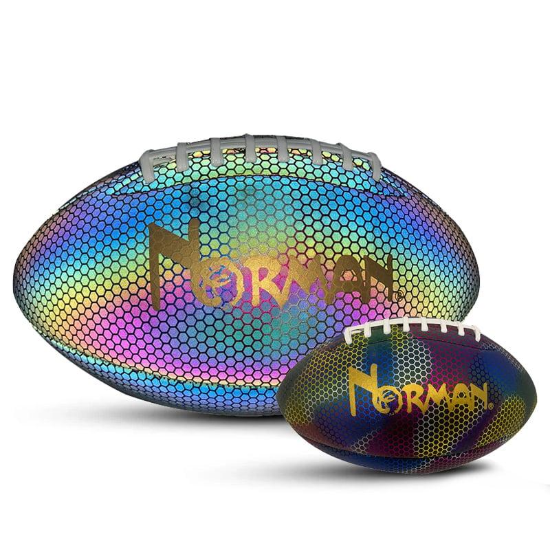 Holographic Reflective Glowing Baseball⚾/ Basketball🏀/Soccer⚽/Football (Rubgy)🏈/Volleyball🏐