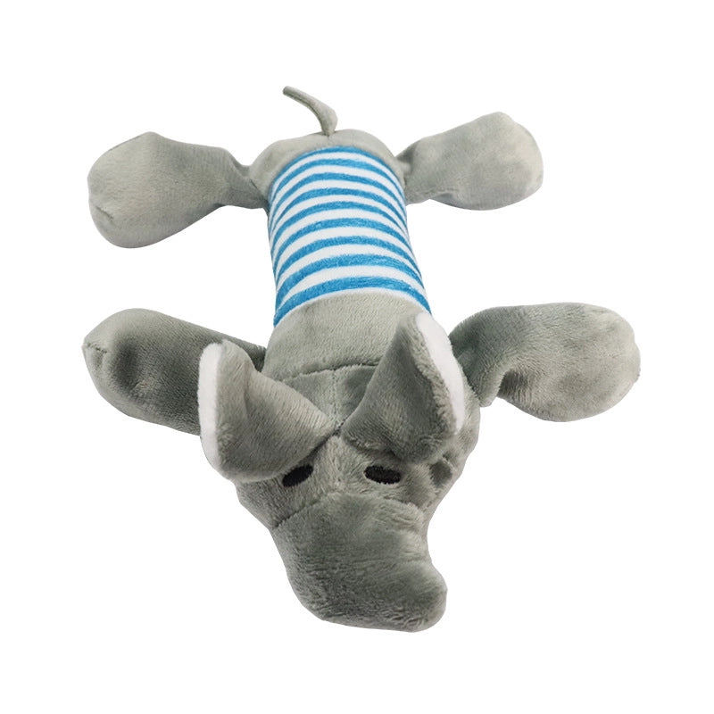 Hot Pet Supplies Dog Bite Toy Dog Sound Toy Pet Toy Plush Dinosaur Dog Toy  Direct Sale