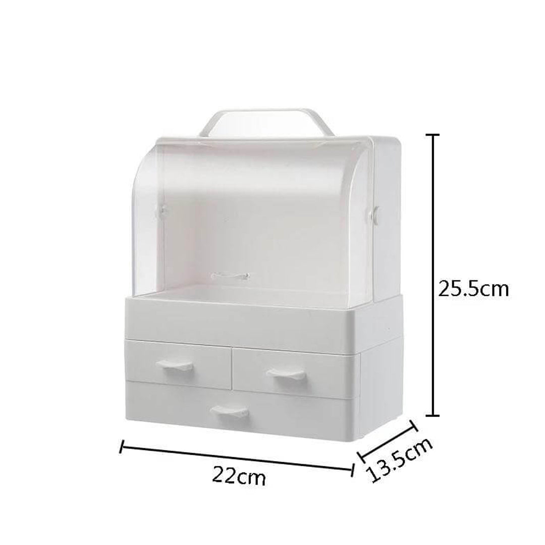 3 Drawer Modern Cosmetic And Makeup Organizer