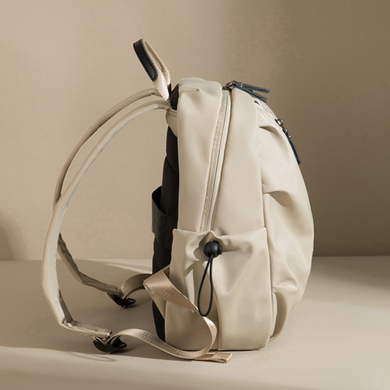 Anti-Theft Large Capacity Textured Nylon Backpack