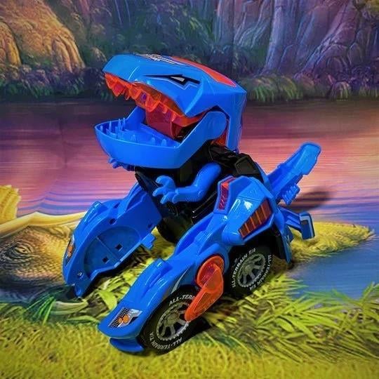 🔥  Special Sale 48% OFF🎁 LED DINOSAUR TRANSFORMATION CAR TOY