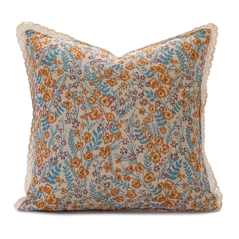 Fashion Flower Butterfly Polyester Pillow Cases