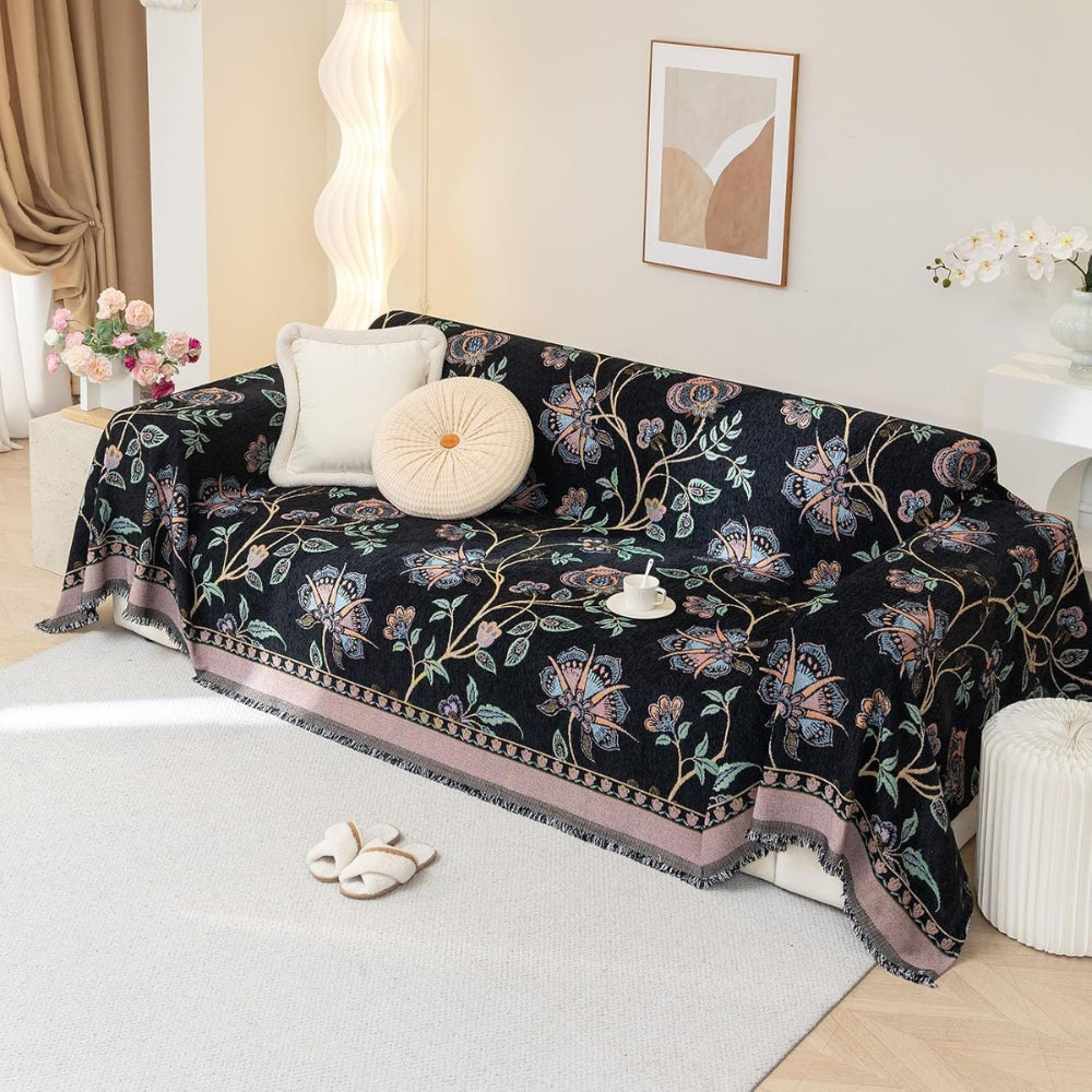 Elarin Floral Sofa Cover