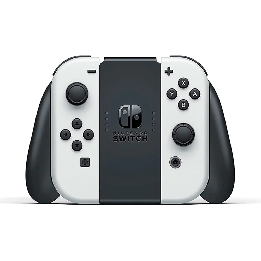 Nintendo - Geek Squad Certified Refurbished Switch - Modelo OLED con Joy-Con blanco - Blanco