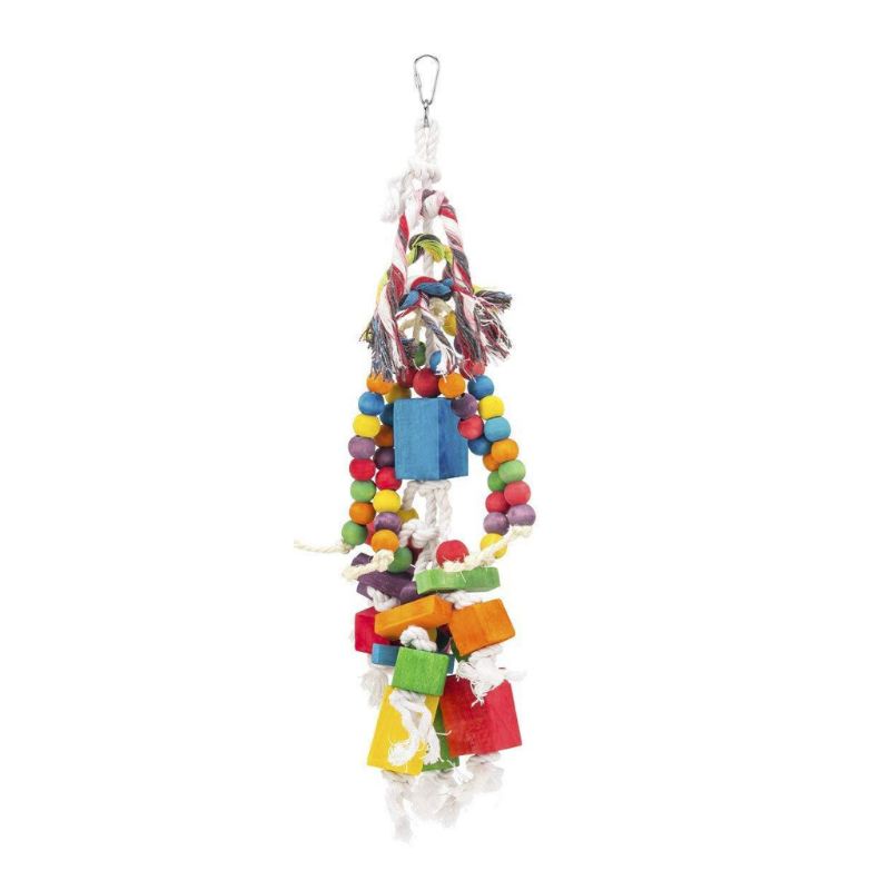 Wooden Pendant Swing Bird Toy