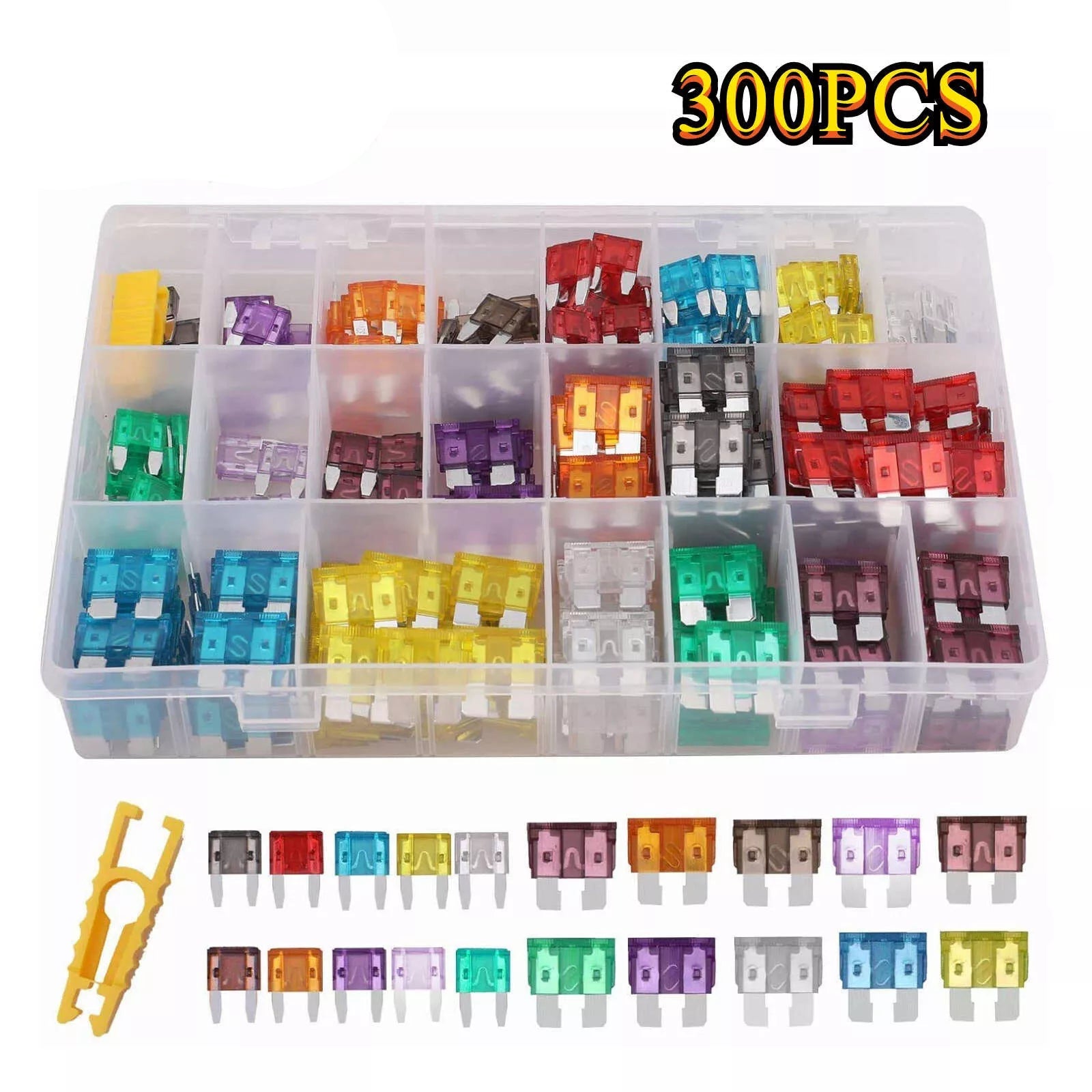 300PCS CAR FUSE KIT