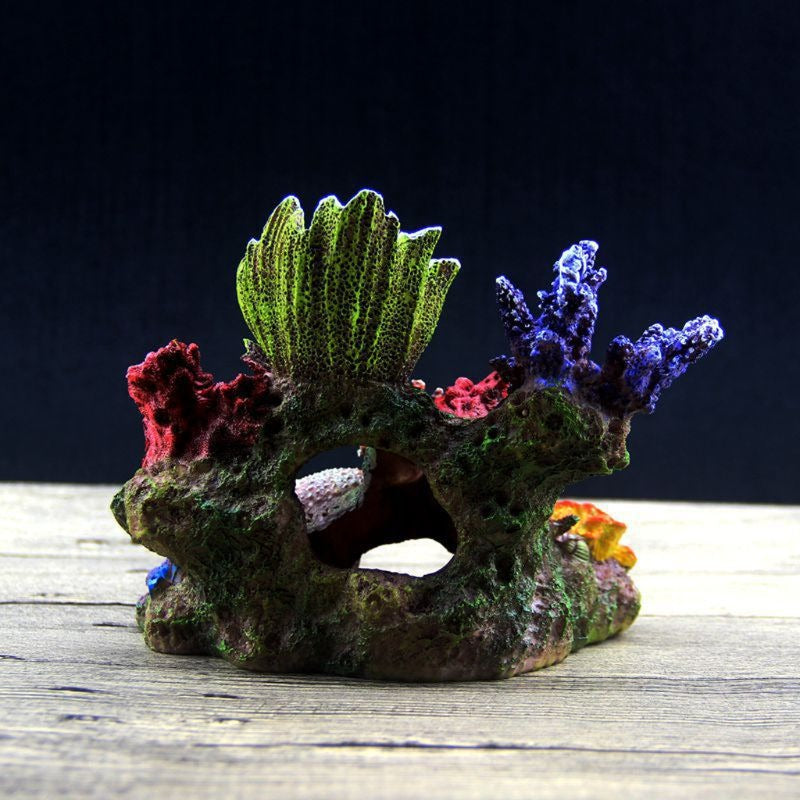 Living Reef Ornament For Aquarium