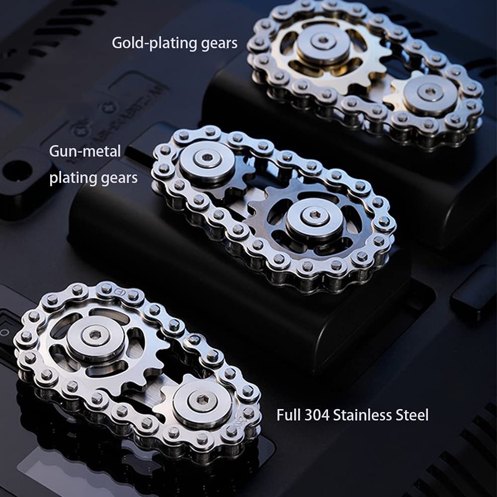 Sprockets Bicycle Chain Fidget Spinner Toys