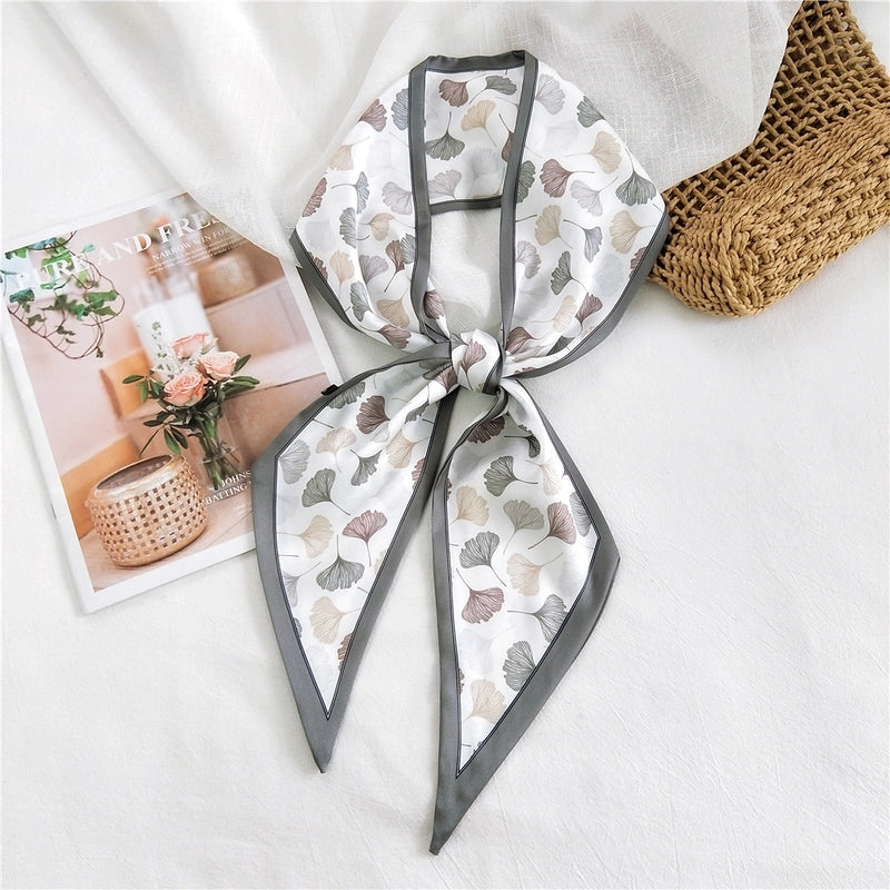 Fashion Printing Long Silk Scarf