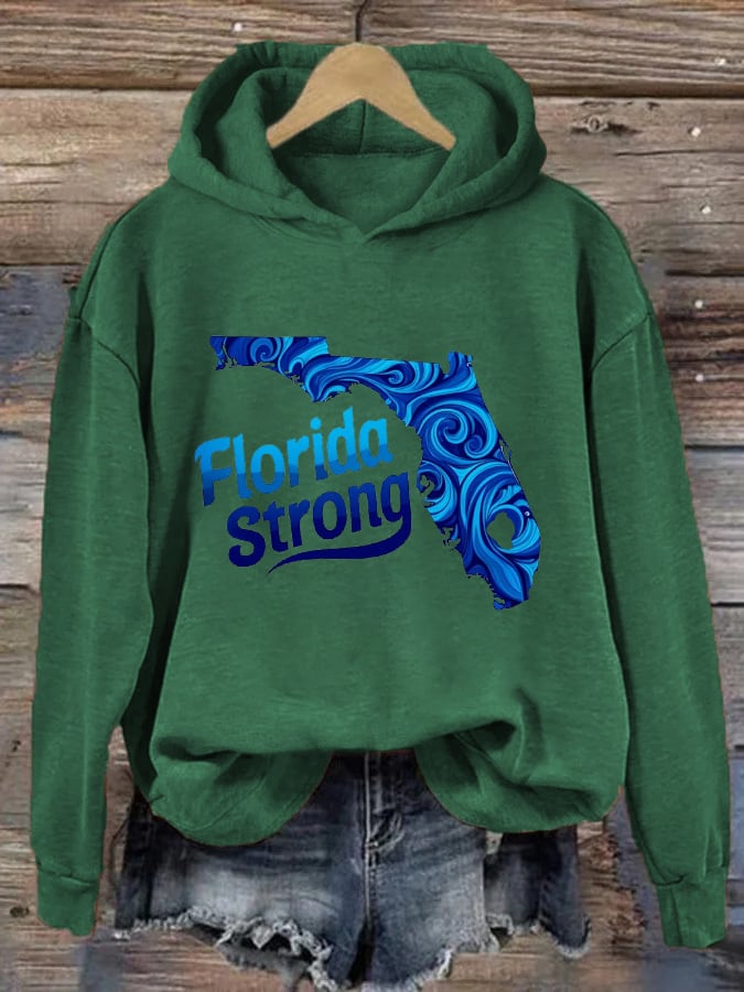 Women's Florida Strong Print Sweatshirt