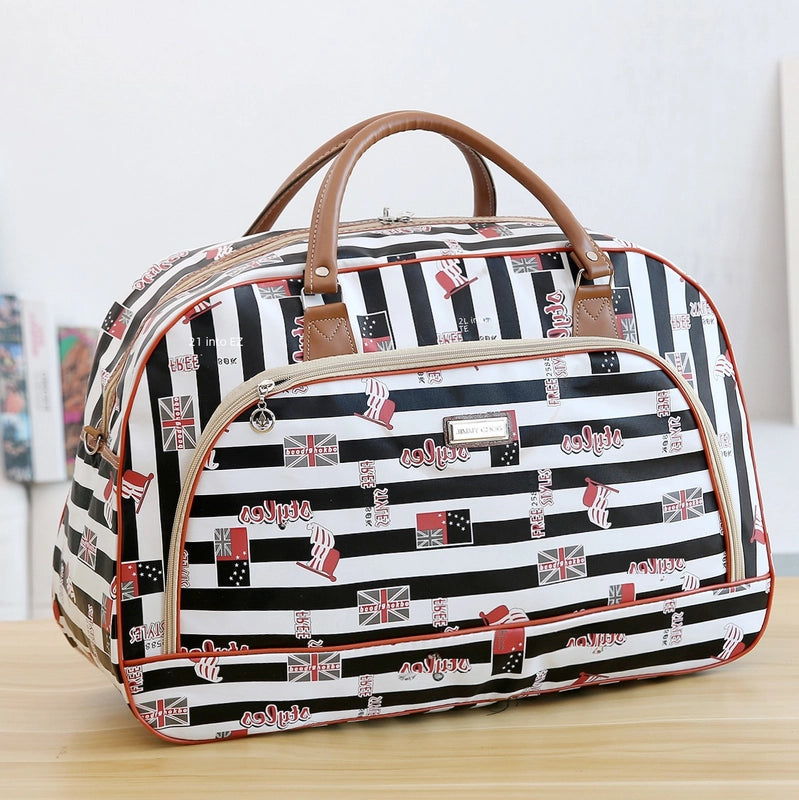 Portable Travel Bag Luggage Bag PU Gift Bag Size Bag Waterproof Short-term Travel Shoulder Bag