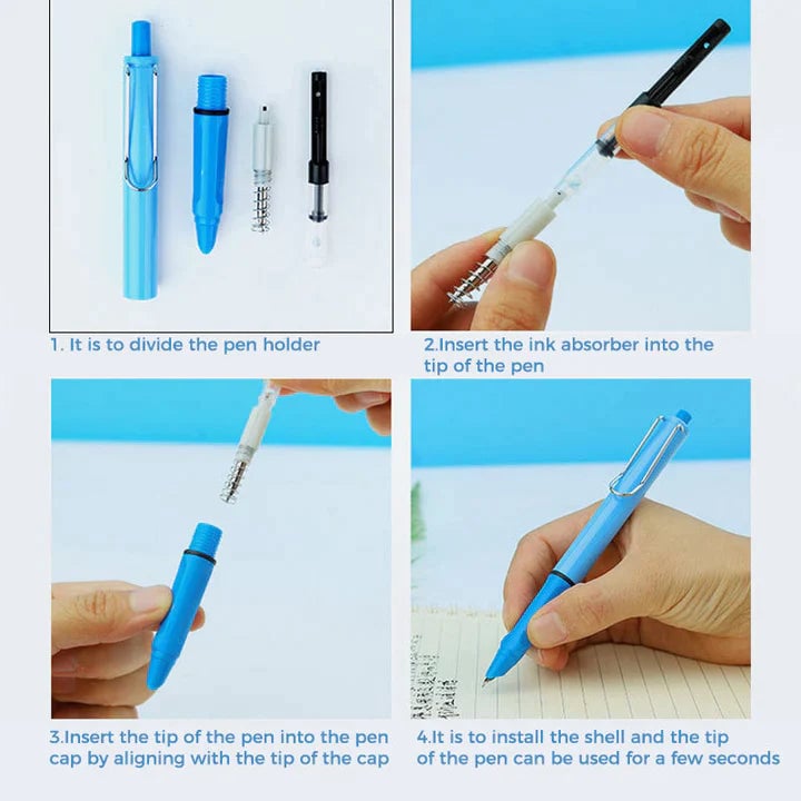 2024 New Retractable Fountain Pen
