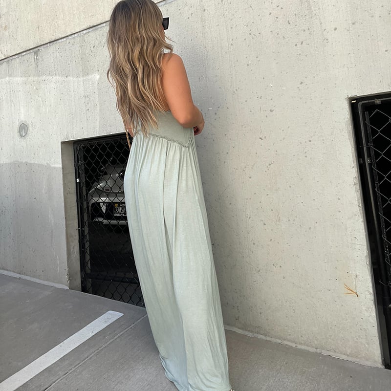 Slit Casual Simple Loose Maxi Long Dress(Buy 2 Free Shipping)