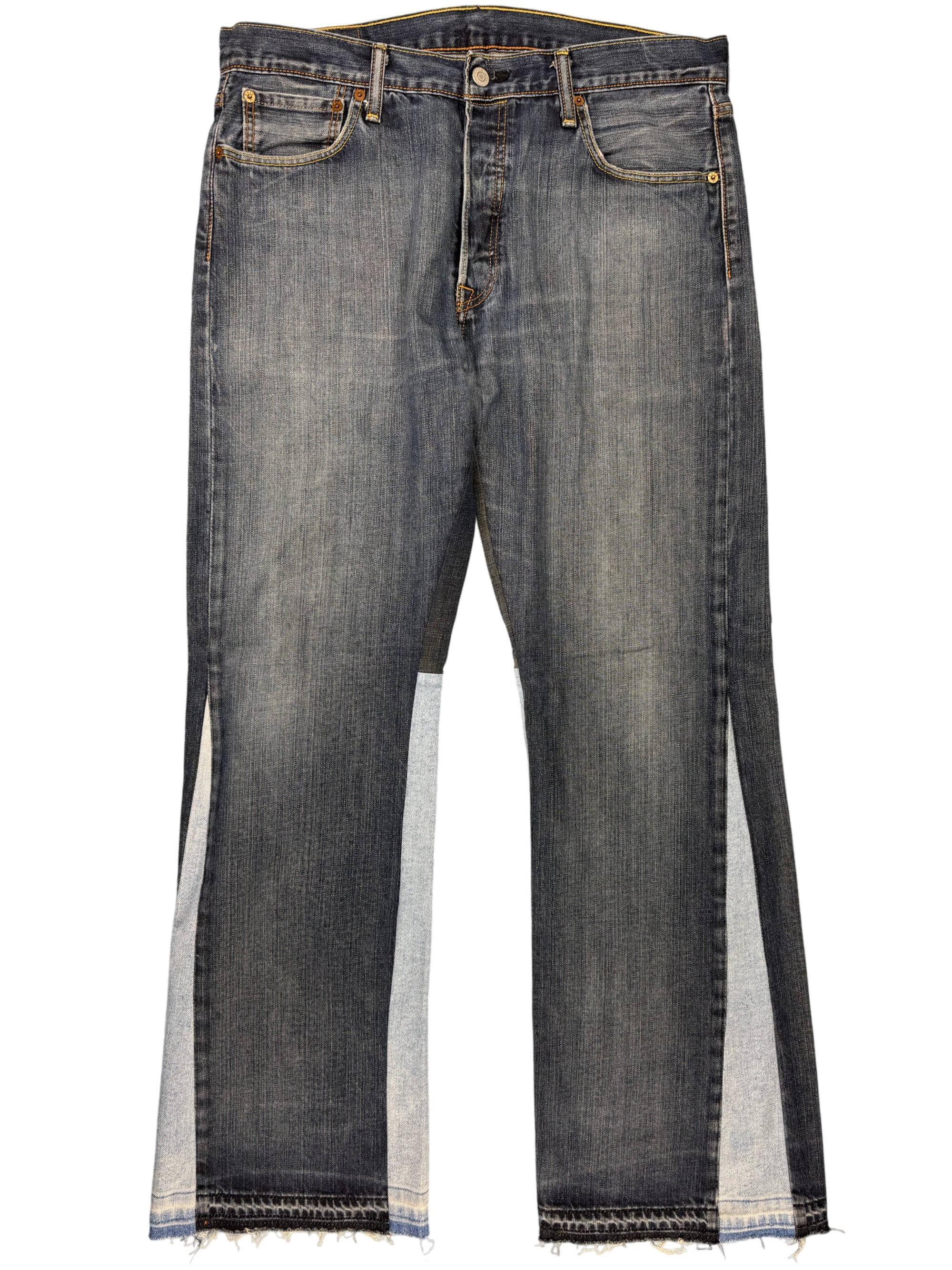 Levi's 501 Frayed Hem Denim Jeans