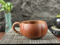Pumpkin Red Clay Teapot