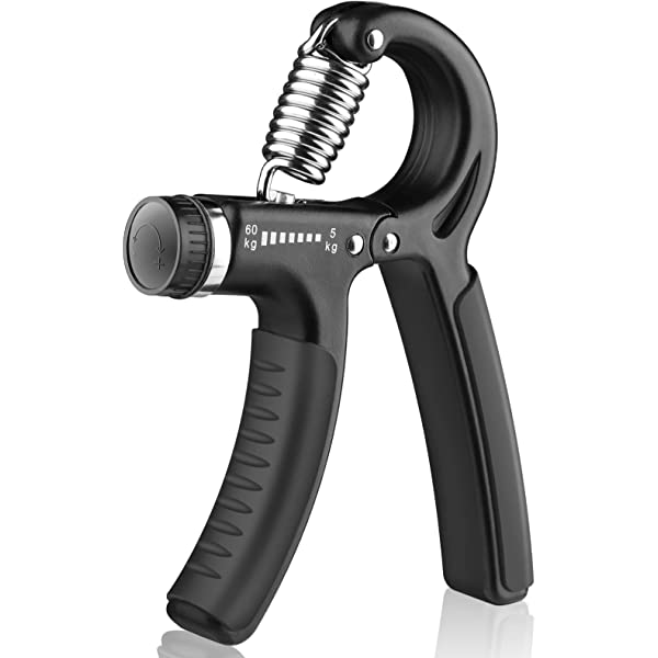 Imported R-Shape Adjustable Countable Hand Grip Strength Exercise Gripper Rs 899 | darvaza.pk