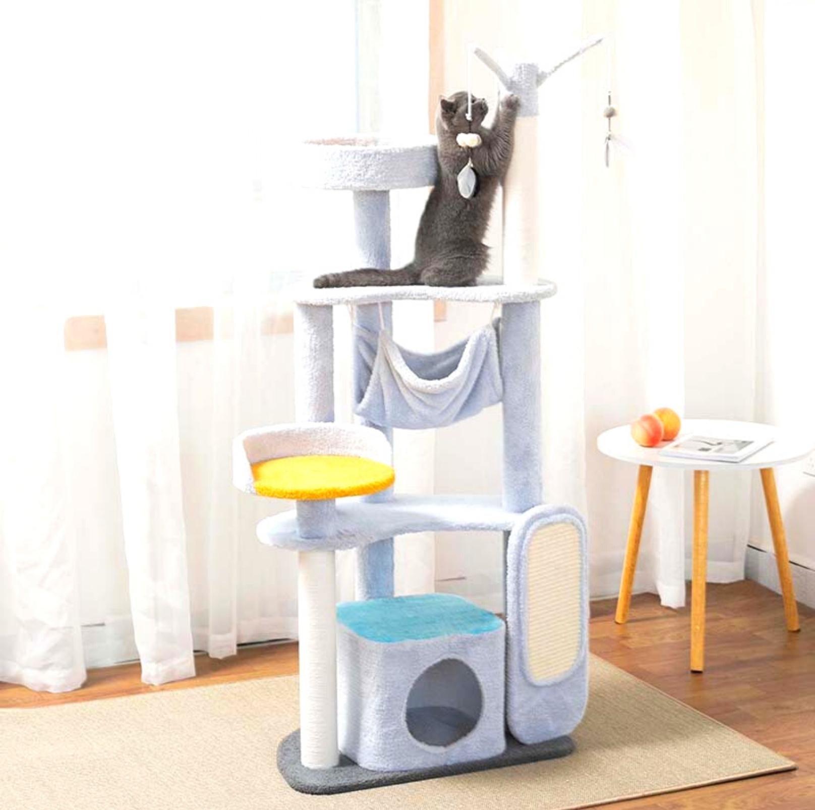 Laputo Palace Multi-functional Cat Tree | Scratching Posts & Lounging Areas