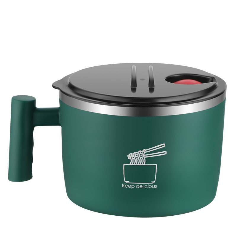 ChefGenius Ramen Bowl with Phone Holder Lid