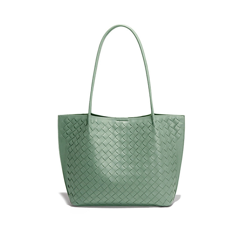 Women's Large Pu Leather Solid Color Streetwear Square Magnetic Buckle Shoulder Bag Crossbody Bag