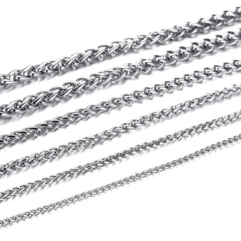 Jewelry Minimalist Geometric 201 Stainless Steel Plating Stainless Steel Necklaces