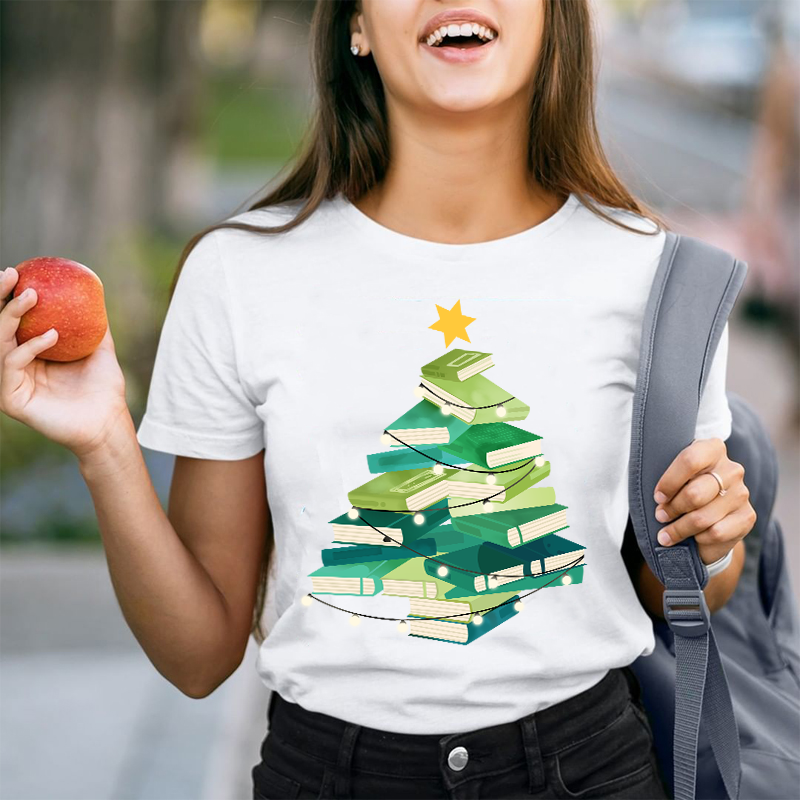 Christmas Book T-Shirt