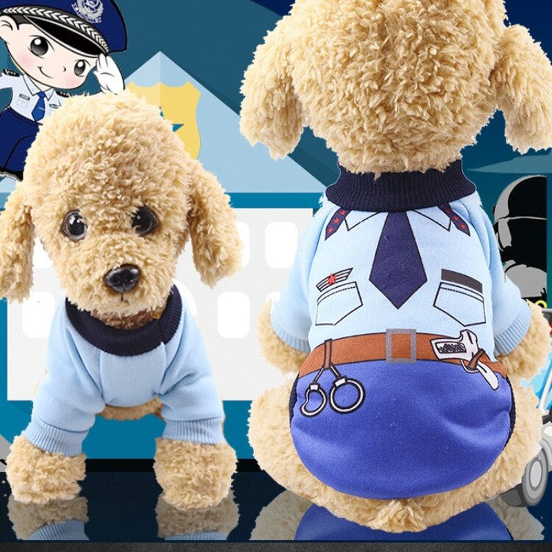 Uniform Transforms Clothes For Dog