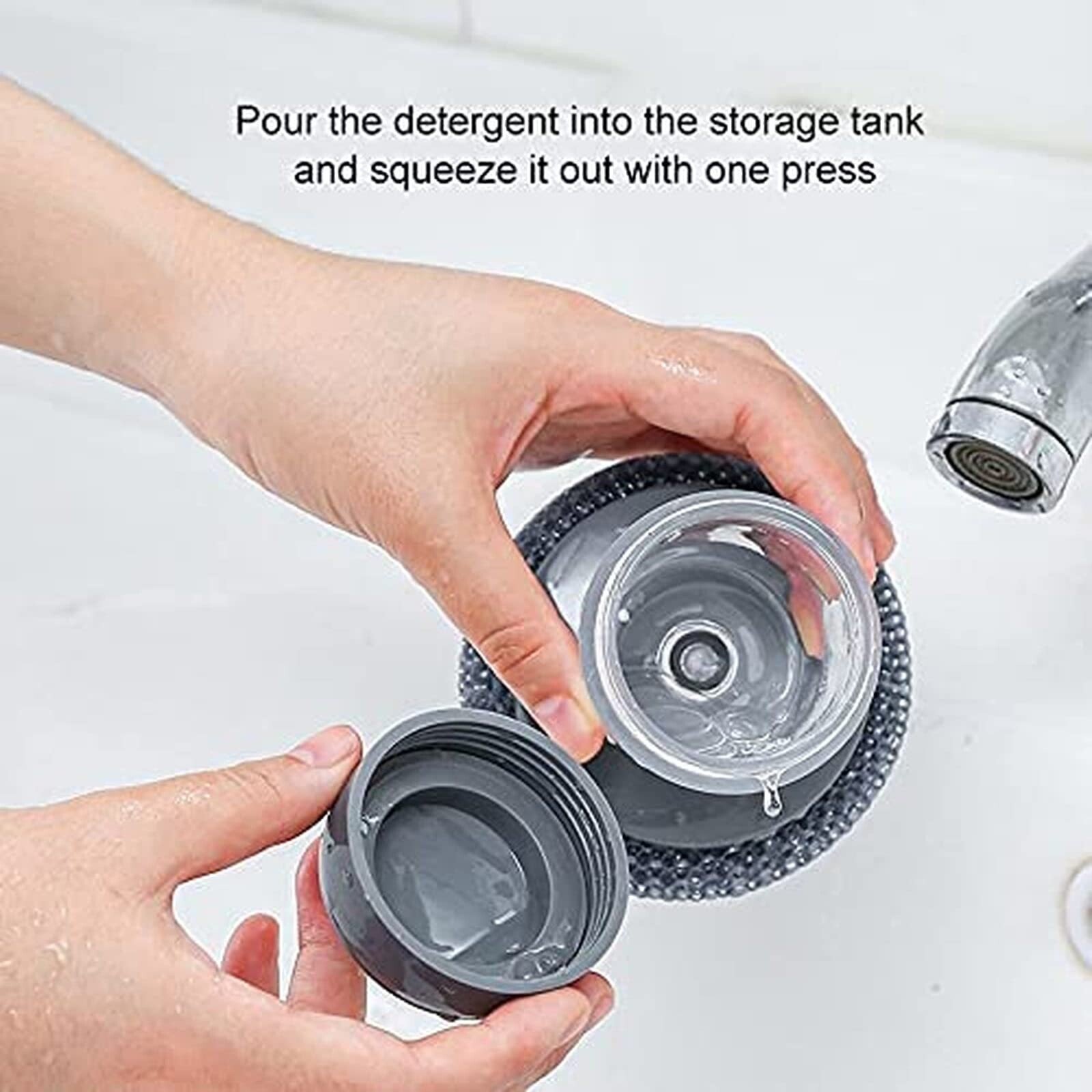 Automatically add liquid pot washing brush🔥HOT SALE🔥