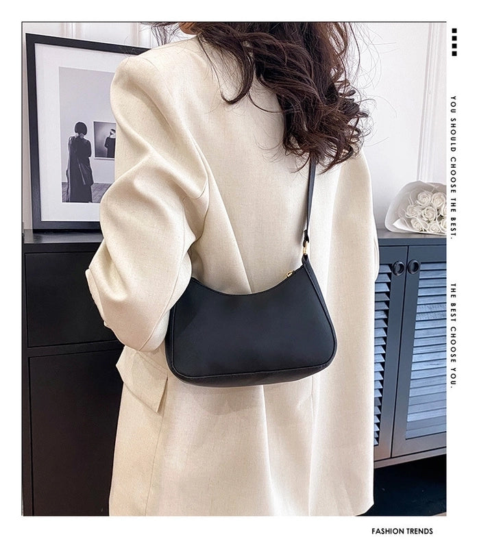 Women's Medium Pu Leather Solid Color Elegant Square Zipper Square Bag