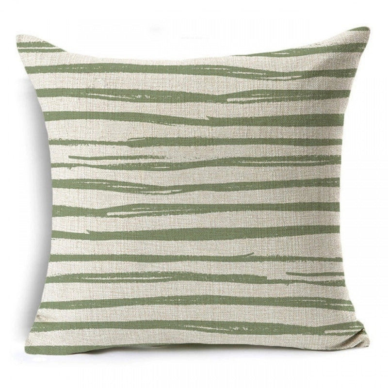 Vacation Plant Linen Pillow Cases