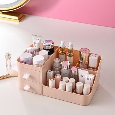 2X DRAWERS COSMETIC ORGANIZER