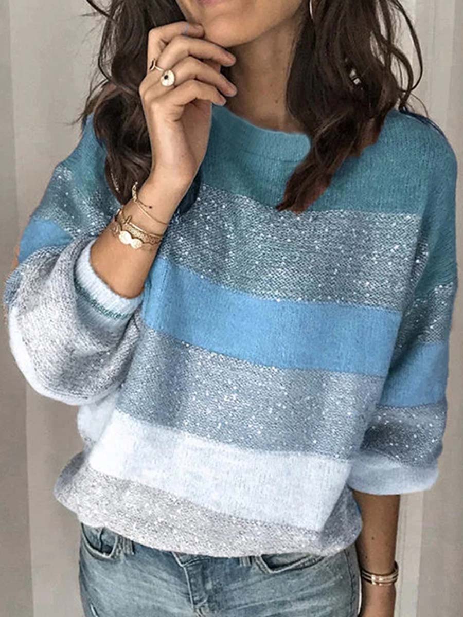Multicolor Knit Sweater
