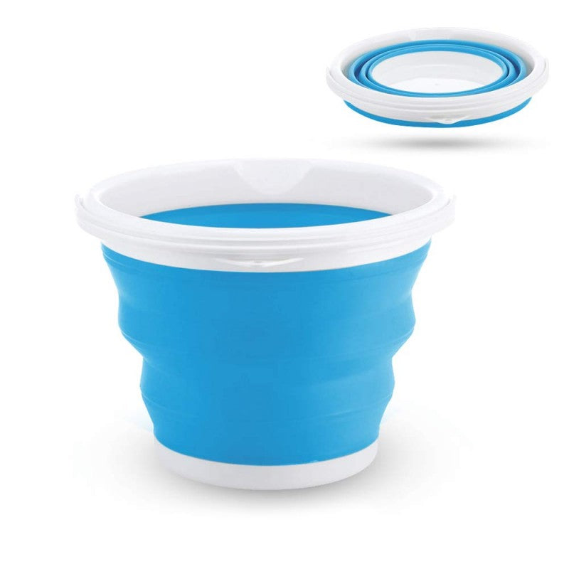 INNOVATIVE ECO-FRIENDLY 10L SILICONE BUCKET – SCALABLE. RETRACTABLE & MULTI-PURPOSE