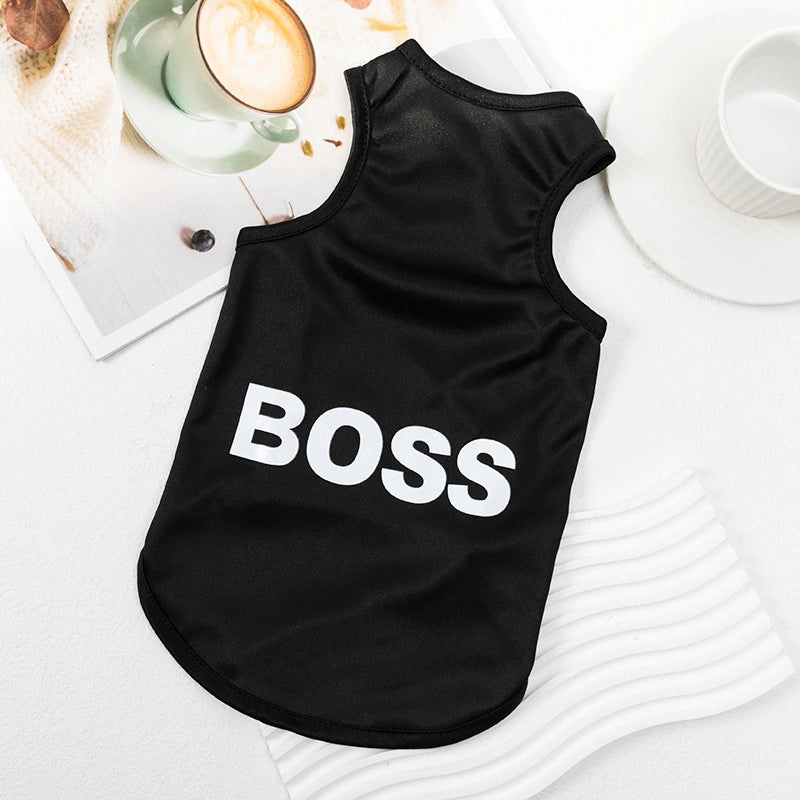 Casual Polyester Letter Pet Clothing