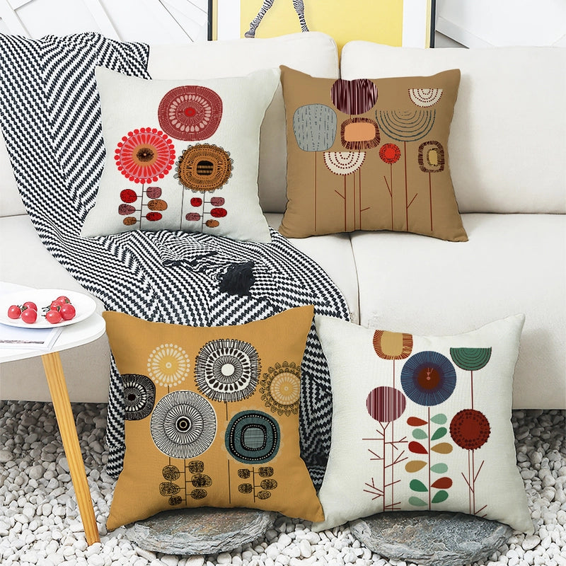 Explosions Hand-painted Abstract Pillow Home Decoration Pillow Cover Bed Pillow Sofa Pillow