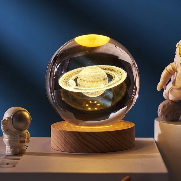 Hot Sale - 3D Planet Crystal Ball-Free Shipping