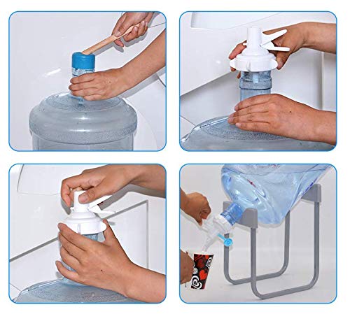 Foldable 19 Liters Water Bottle Stand Rack With Nozzle