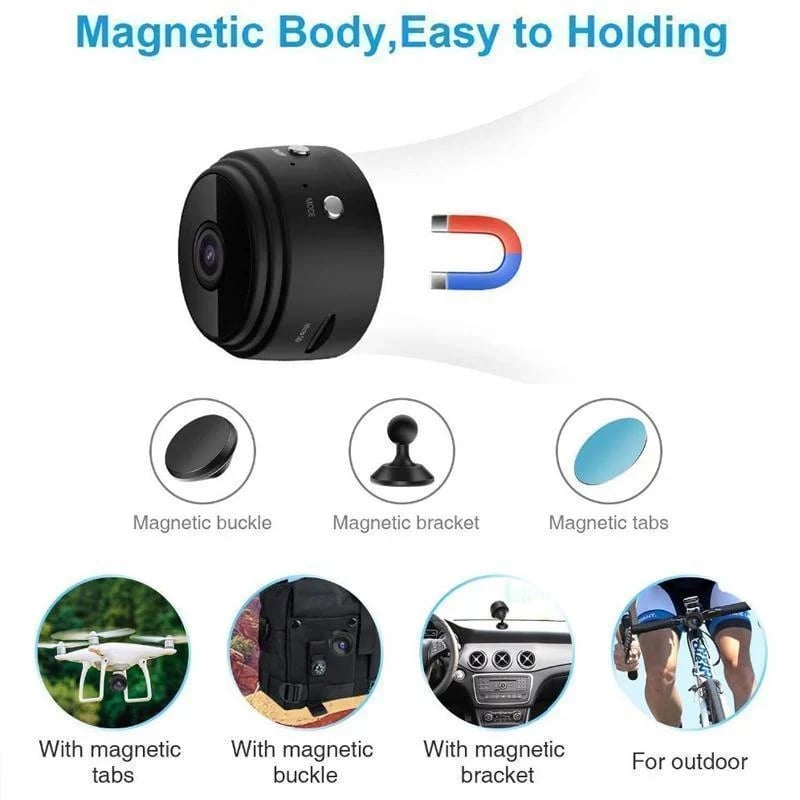 🔥 BIG SALE - 48% OFF🔥🔥1080p Magnetic WiFi Mini Camera-RV Trailers Reverse Camera