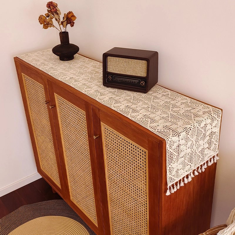 Retro Solid Color Cotton Tablecloths