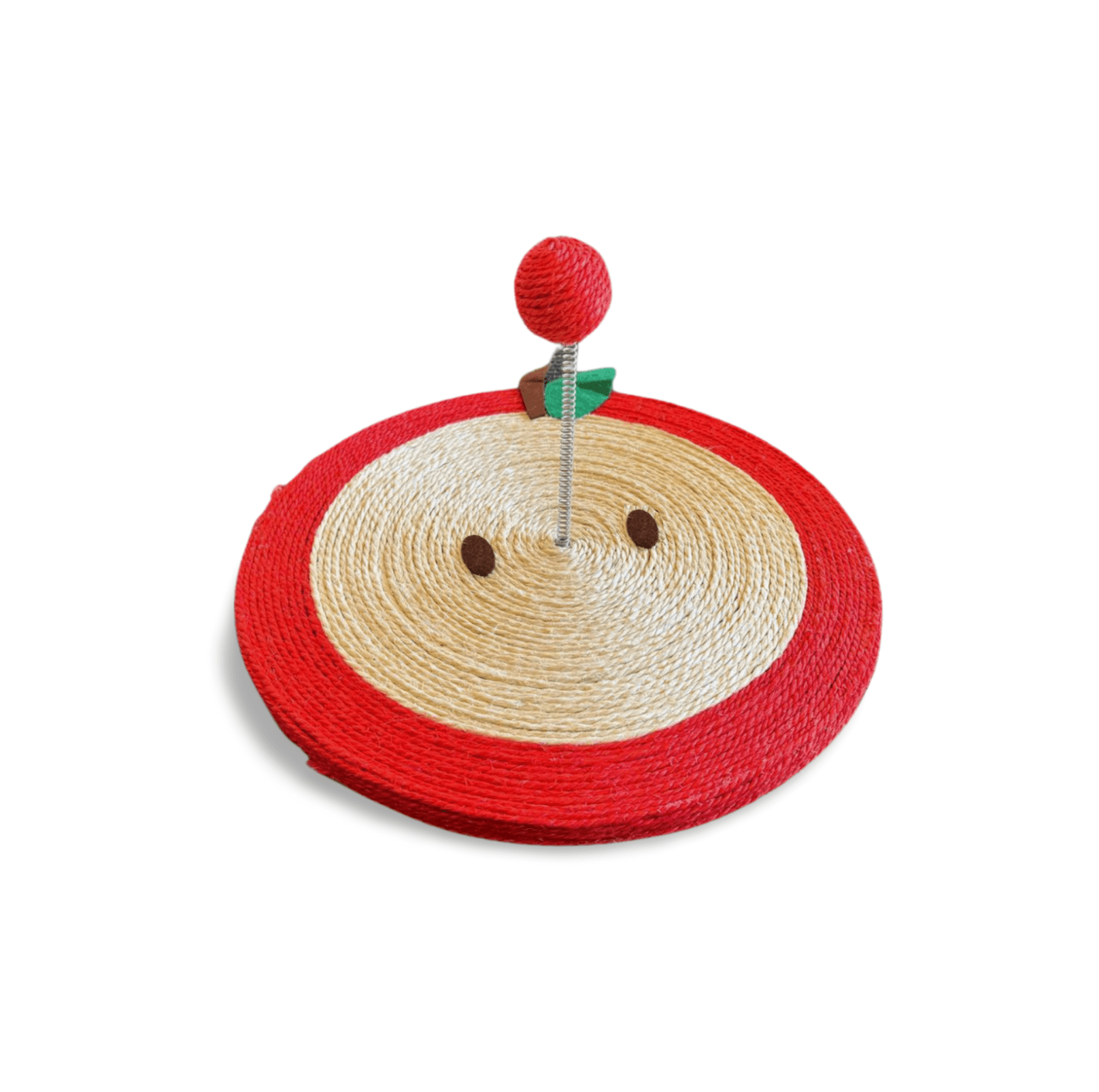 Playful Sisal Spring Ball Cat Scratcher