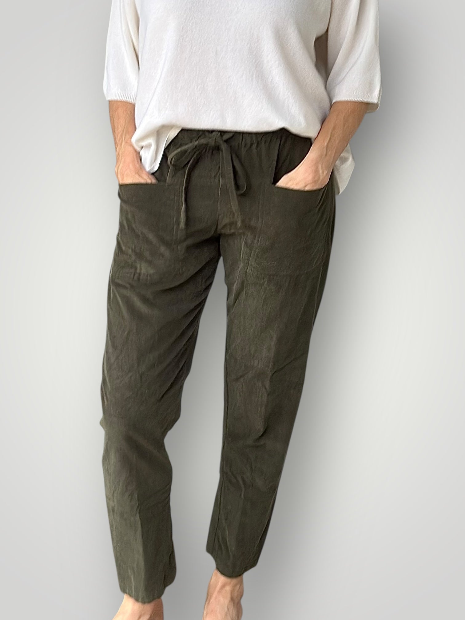 jessie pants - army cord
