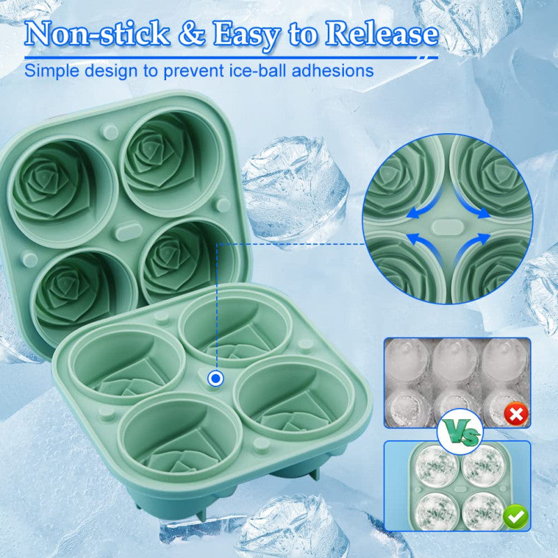 Rose Shaped IceCube Tray