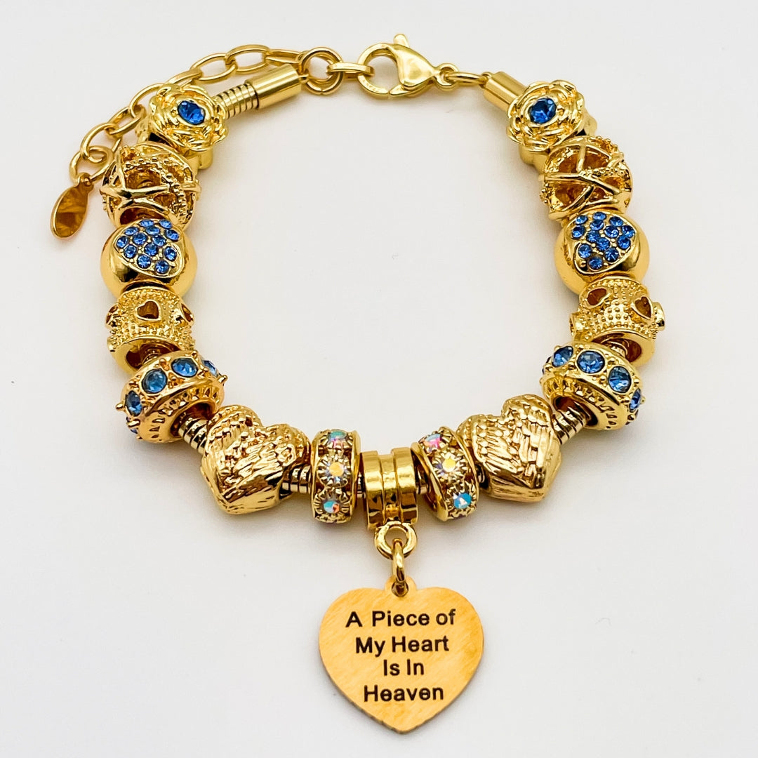 Piece Of My Heart Bracelet - Gold