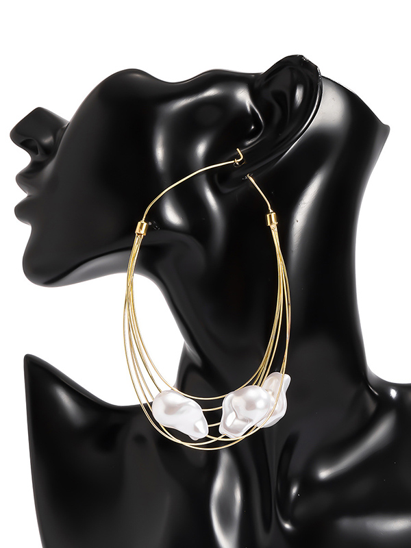 Tasseled Pearl Ear-Ring