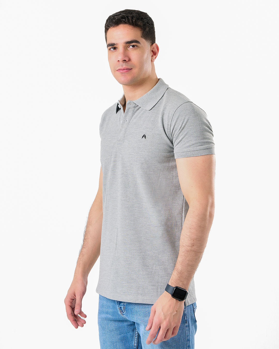 Embroidered Mens Short Sleeve Polo T-shirt