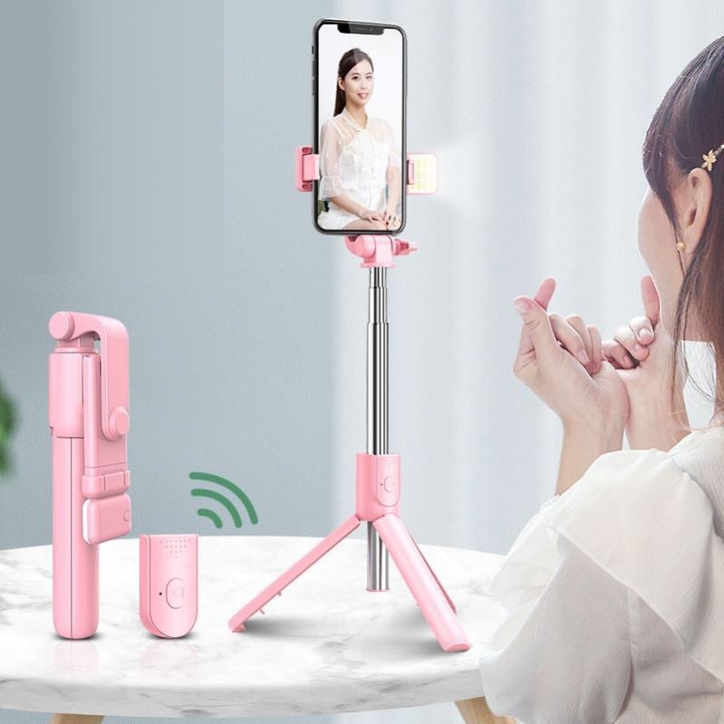 (🔥HOT SALE NOW- 49% OFF🔥) 6 In 1 Wireless Bluetooth Selfie Stick ⚡ BUY 4 GET EXTRA 20% OFF