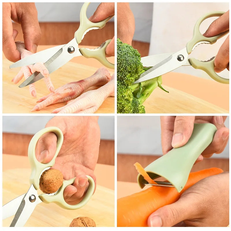 2IN1 PEELER WITH SCISSOR