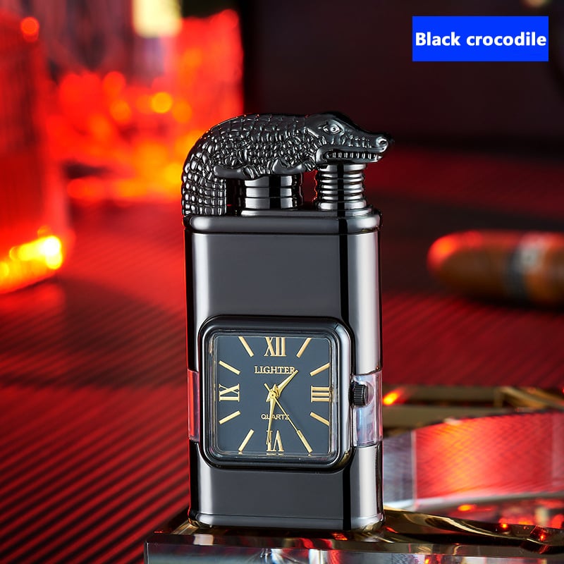 Windproof Lighter Vintage Watch Bezel Jet flame Torch🔥BUY 2 FREE SHIPPING